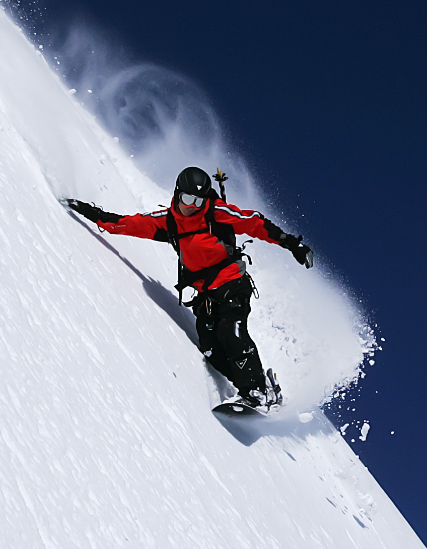 Richard Lawrie i Chamonix